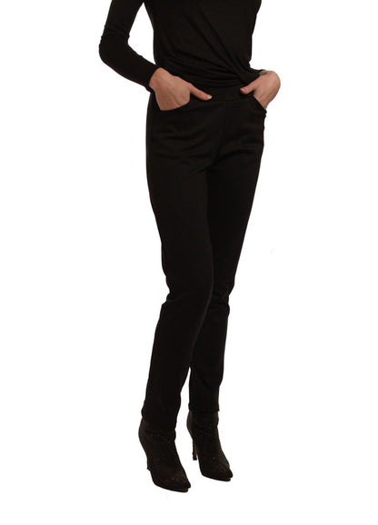 Straight Leg Mid-rise Trouser