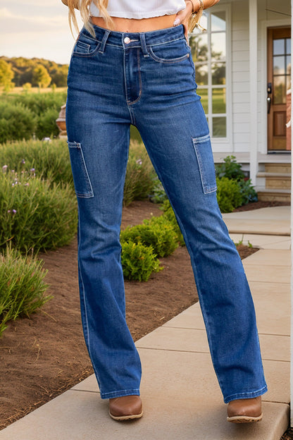 Lovin' Nature - Judy Blue Cargo Bootcuts